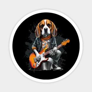 Beagle Rocker Magnet